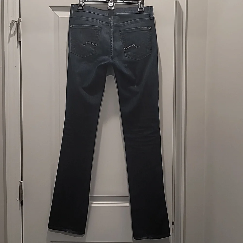 Pre-Owned 7 For All Mankind Junior Women's  Jeans - Classic and Trendy-Size 26 - Picture 3 of 11
